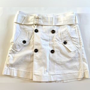 DOLCE & GABBANA Belted Cotton Skirt Size 40 (European Size)